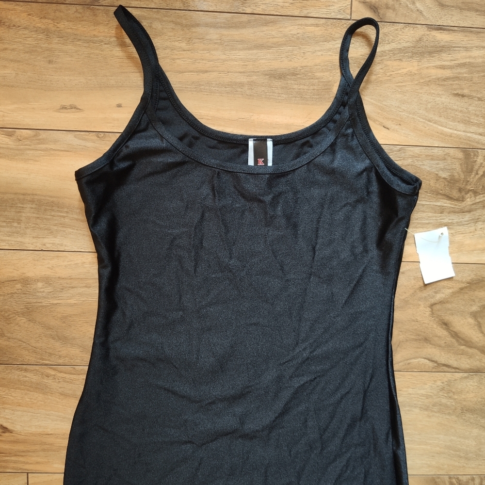 Basic Mini Black Dress - image 4